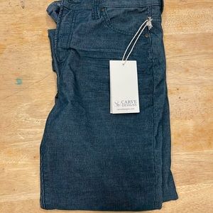 Carve Designs Corduroy Skinny Pants. Eden color